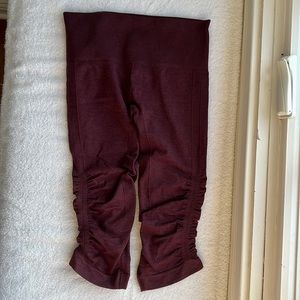 Lululemon Burgundy Leggings Size 4